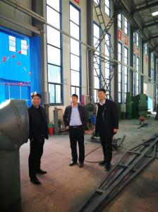 熱烈歡迎城關(guān)鎮(zhèn)尚旭敏書(shū)記、張?zhí)炝宙?zhèn)長(zhǎng)來(lái)我廠(chǎng)視察工作！